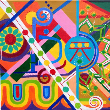 Lucky pattern pillowcase - 35 x 55 cm