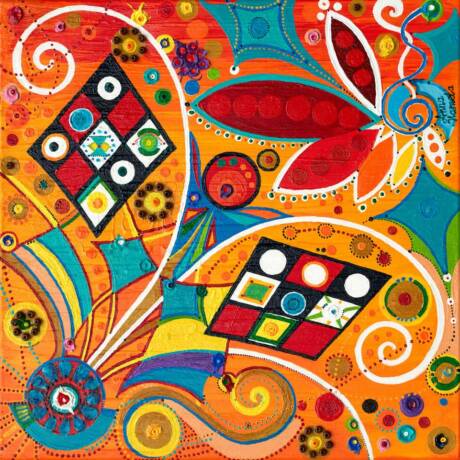 Arca Noe magnet - 20 x 20 cm